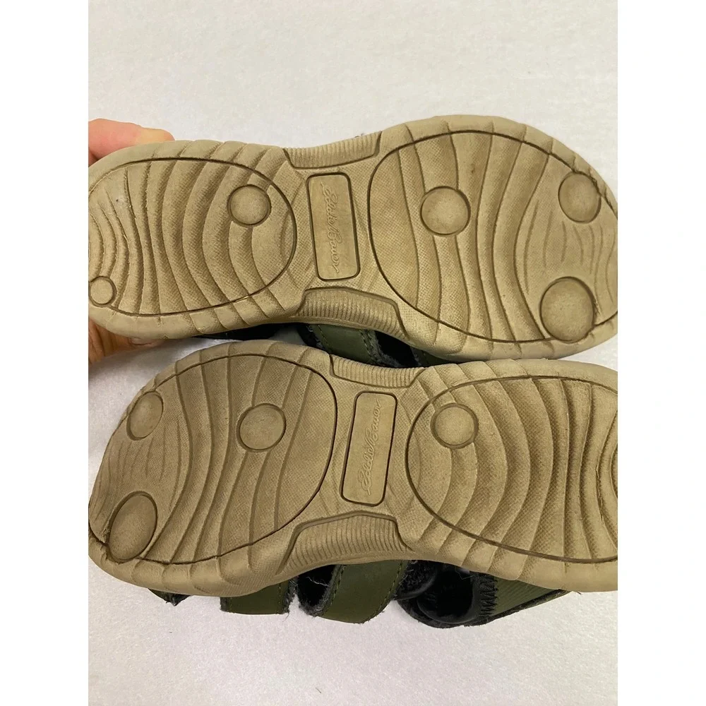 Eddie Bauer Kids Green Outdoor Adventure Sport‎ Sandals Size 11 M